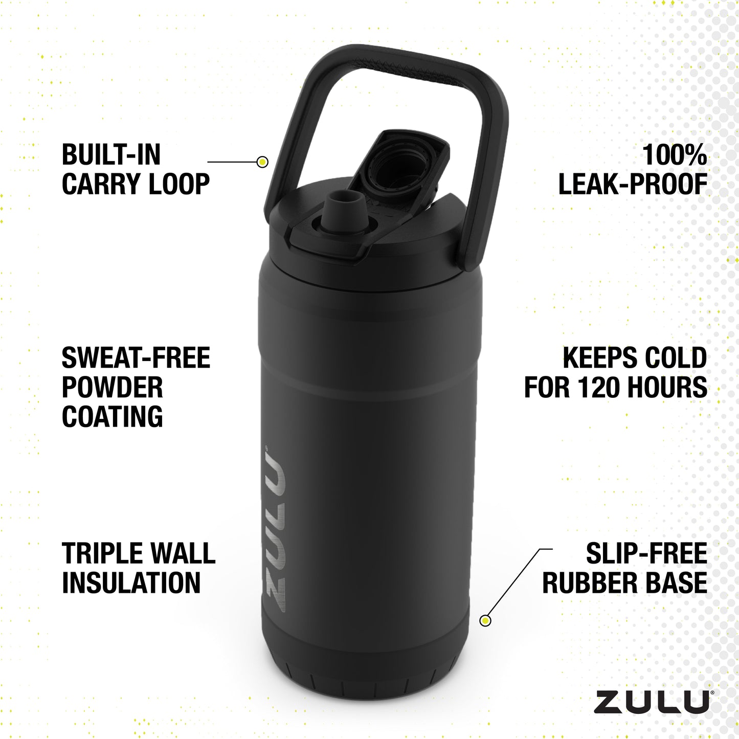 goals-mammoth-101oz-stainless-steel-bottle-z9 Zulu_SS_Goals_Mammoth_101oz_ChugStraw_PIG_Black.jpg